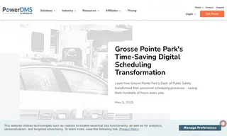 Preview of the Grosse Pointe Park Department of Public Safety Case Study