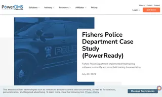 Preview of the Fishers Police Department Case Study