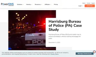 Preview of the Harrisburg Bureau of Police Case Study