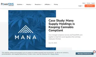 Preview of the Mana Supply Holdings Case Study