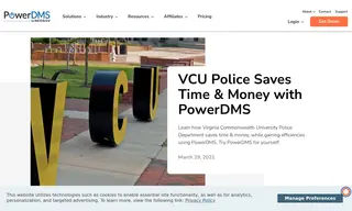 Preview of the Virginia Commonwealth University (vcu) Police Department Case Study