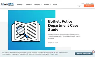 Preview of the Bothell Police Department Case Study