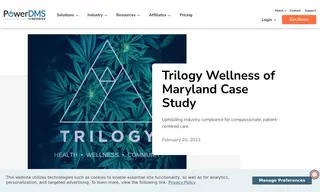Preview of the Trilogy Wellness of Maryland Case Study