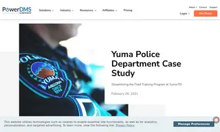 Preview of the Yuma Police Department Case Study