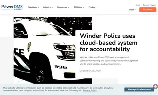 Preview of the Winder Police Department Case Study