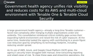 Preview of the Government Health Agency Case Study