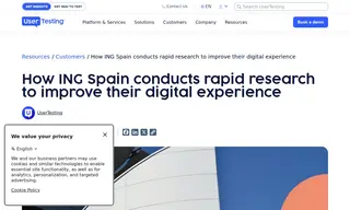 Preview of the ING Spain Case Study