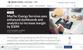 Preview of the MasTec Case Study