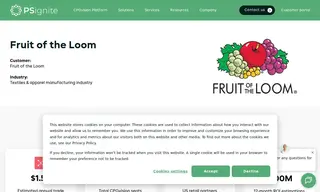 Preview of the Fruit of the Loom Case Study