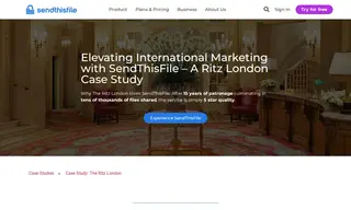 Preview of the The Ritz London Case Study