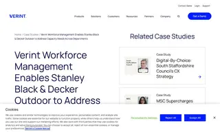 Preview of the Stanley Black & Decker Outdoor Case Study