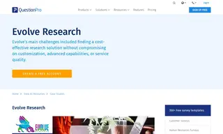 Preview of the Evolve Research Case Study