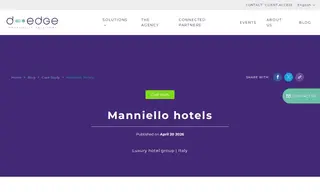 Preview of the Manniello Hotels Case Study