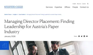 Preview of the Paper Manufacturing Company in Austria Case Study