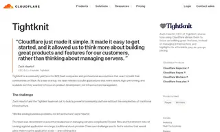 Preview of the Tightknit Case Study