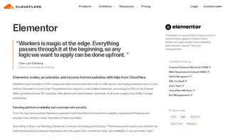 Preview of the Elementor Case Study