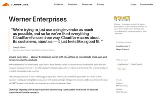 Preview of the Werner Enterprises Case Study