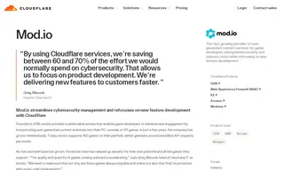 Preview of the Mod.io Case Study