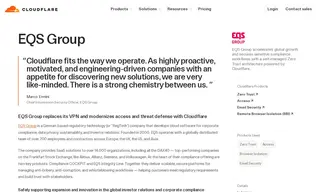 Preview of the EQS Group Case Study
