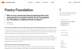 Preview of the Poetry Foundation Case Study