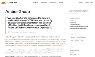 Preview of the Amber Group Case Study