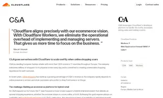 Preview of the C&A Case Study