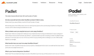 Preview of the Padlet Case Study
