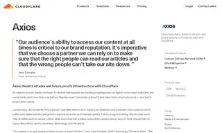 Preview of the Axios Case Study