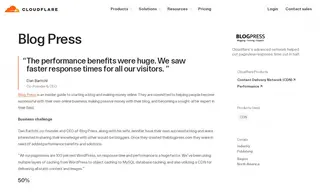 Preview of the Blog Press Case Study