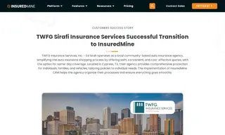 Preview of the TWFG Insurance Services, Inc. - Ed Sirafi Case Study