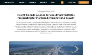 Preview of the O'Quinn Insurance Services Case Study