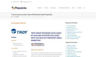 Preview of the Troy Group Case Study