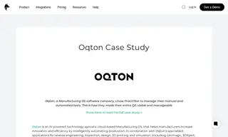 Preview of the Oqton Case Study