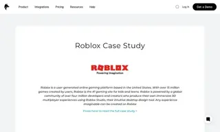 Preview of the Roblox Case Study
