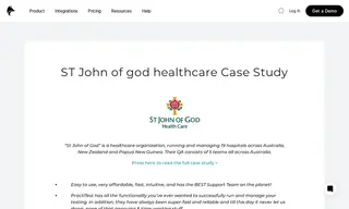 Preview of the St John of God Healthcare Case Study