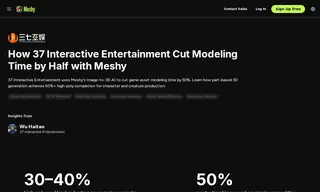 Preview of the 37 Interactive Entertainment Case Study