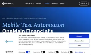 Preview of the OneMain Financial Case Study
