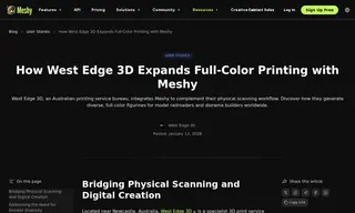 Preview of the West Edge 3D Case Study