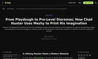 Preview of the Chad Hunter (3DMinisByChad) Case Study