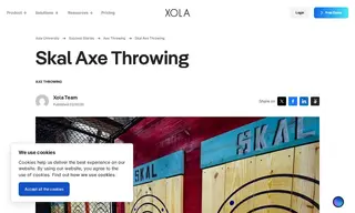 Preview of the Skal Axe Throwing Case Study