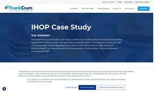 Preview of the IHOP Case Study
