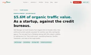 Preview of the Credit Sesame Case Study