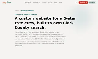 Preview of the Priority Tree Service Case Study