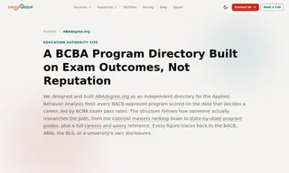 Preview of the ABAdegree.org Case Study