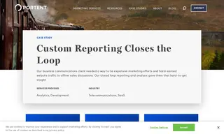 Preview of the Telecommunications, SaaS Business Communications Client Case Study