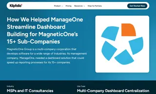 Preview of the ManageOne Case Study
