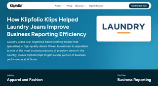 Preview of the Laundry Jeans Case Study