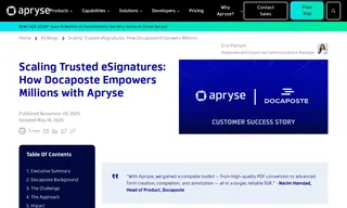 Preview of the Docaposte Case Study