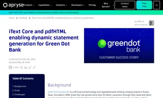 Preview of the Green Dot Corporation Case Study