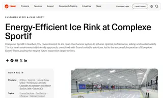 Preview of the Complexe Sportif Trane Case Study